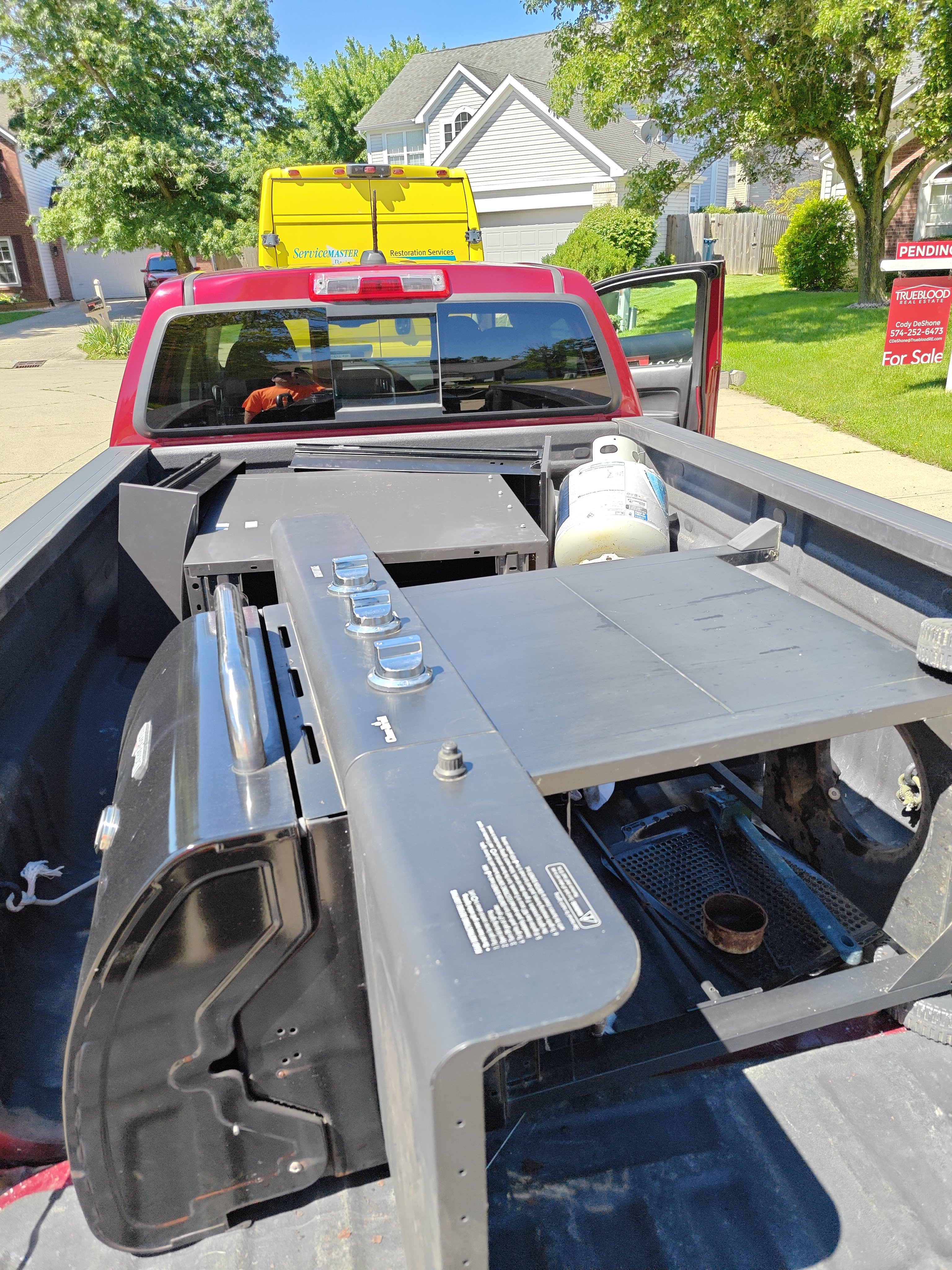 Junk removal project by Bell's Transition Solutions in Central Indiana
