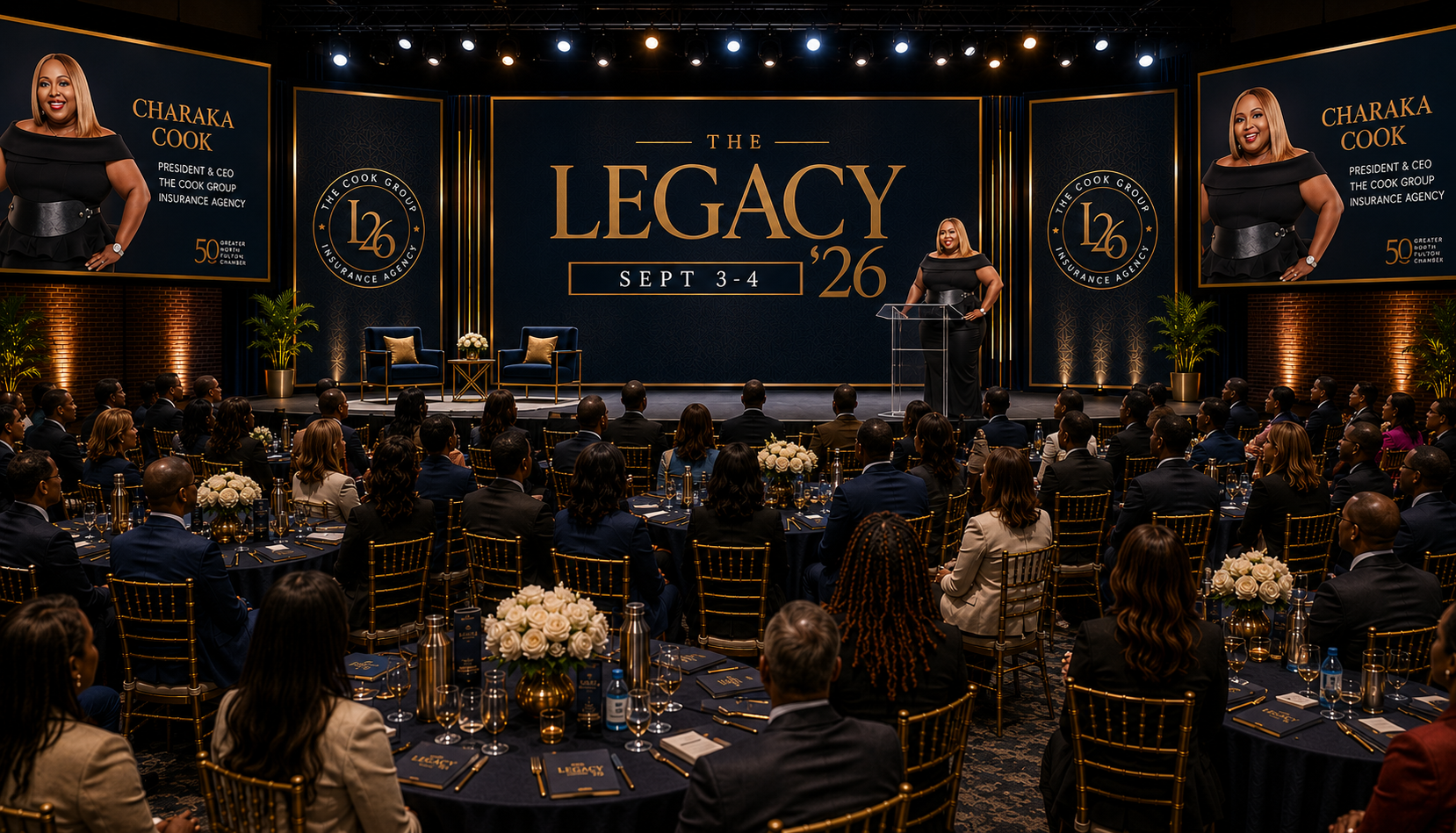 The Legacy '26 Stage Background