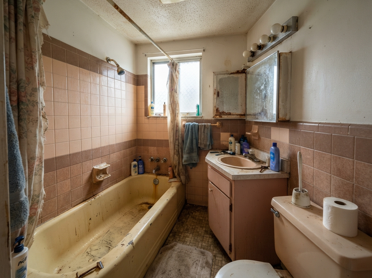 Complete Luxury Bathroom Renovation before