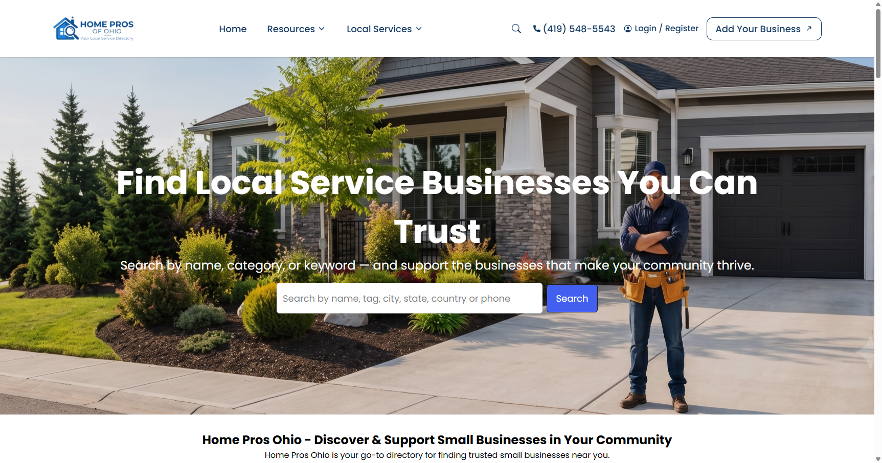 HomeProsOhio.com — Building a Local Directory That Actually Gets Contractors Seen