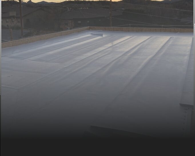 GAF TPO low-slope commercial roofing installation in Prescott Arizona