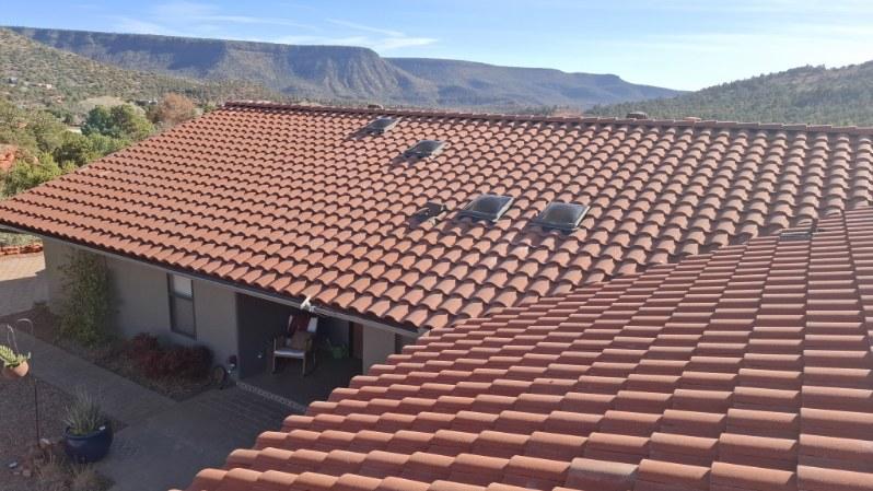 Tile roof underlayment replacement in Sedona, AZ - Yavapai Roofing