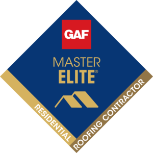 GAF Master Elite Residential Roofing Contractor Certification Badge