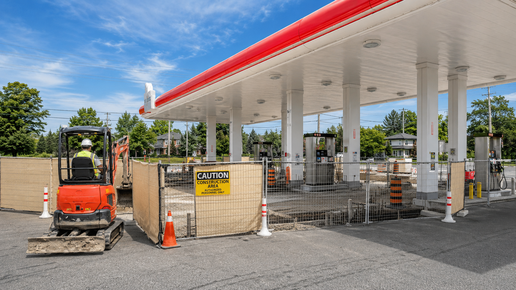 Gas Station Construction