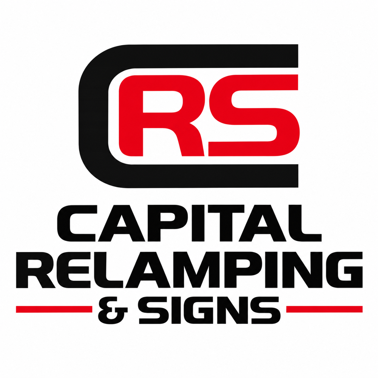 Capital Relamping & Signs Logo