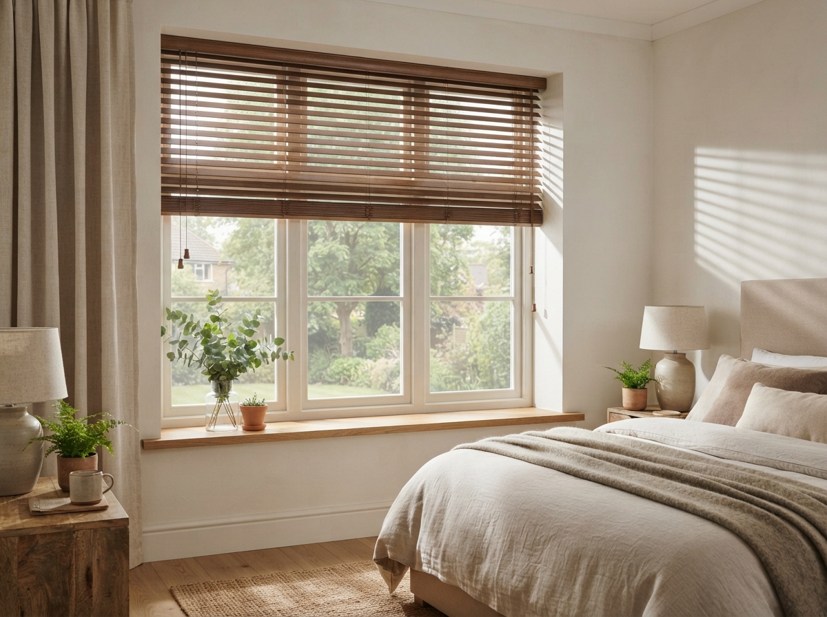 Wood-Look Venetian Blinds - Calvin & Suttle
