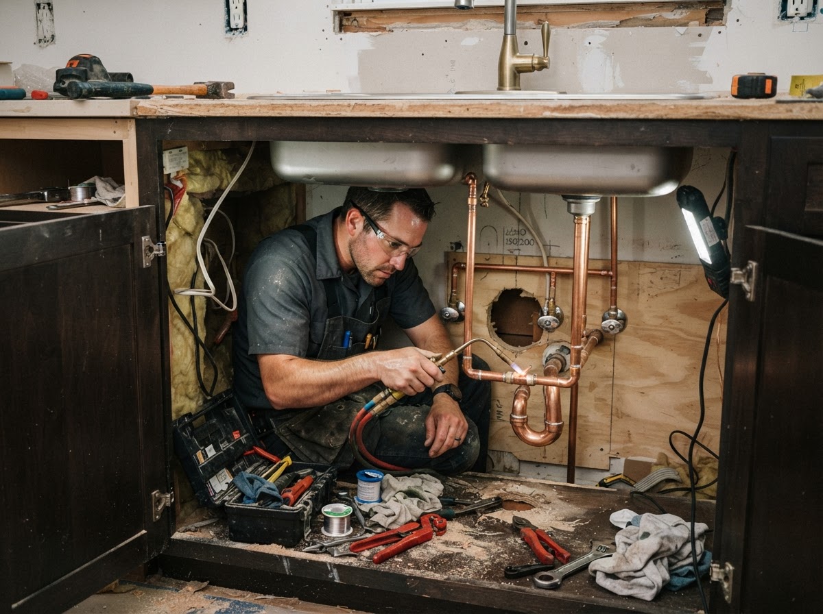 Plumbing — Yameen Construction
