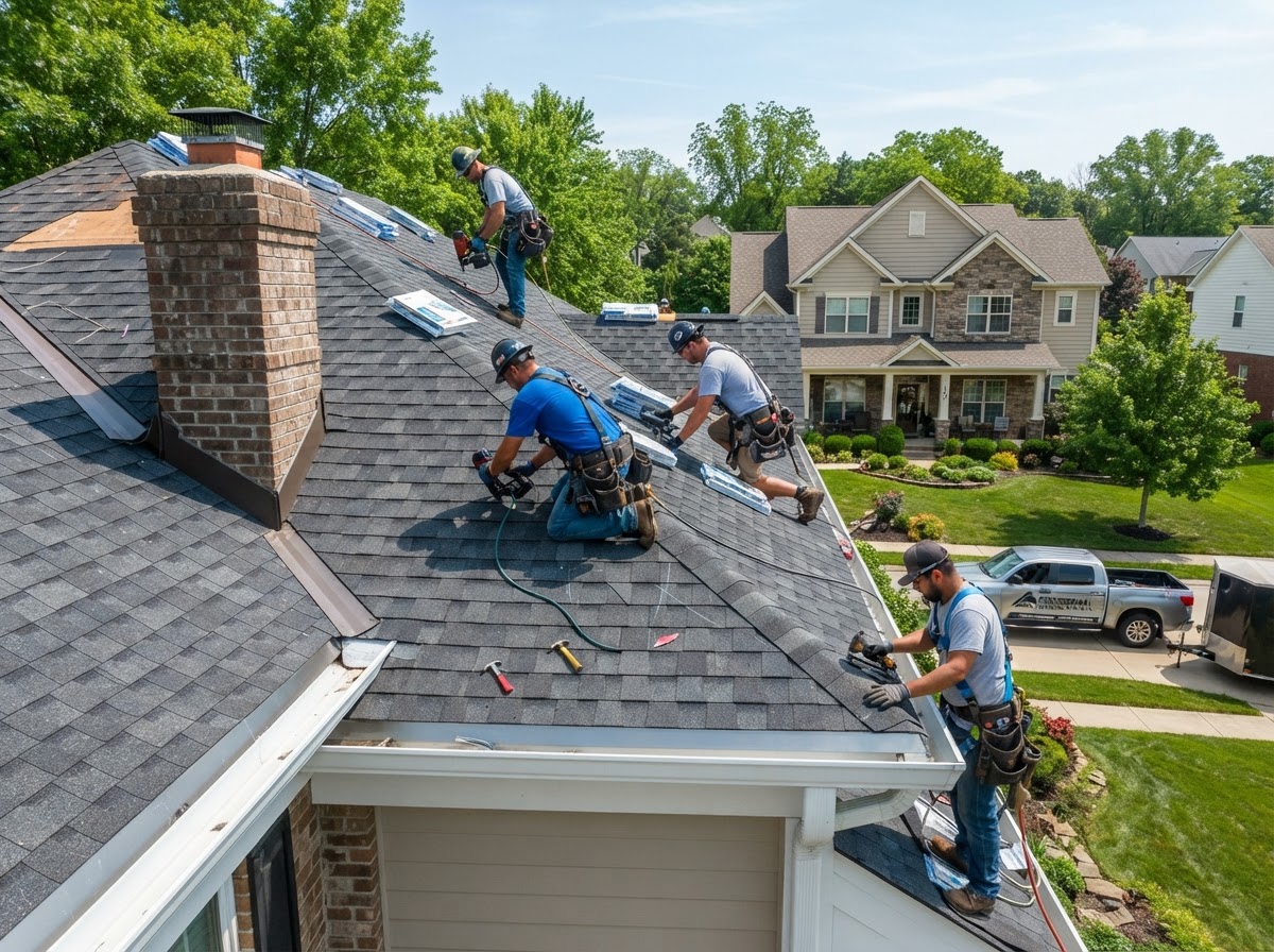 Roofing and Gutters — Yameen Construction