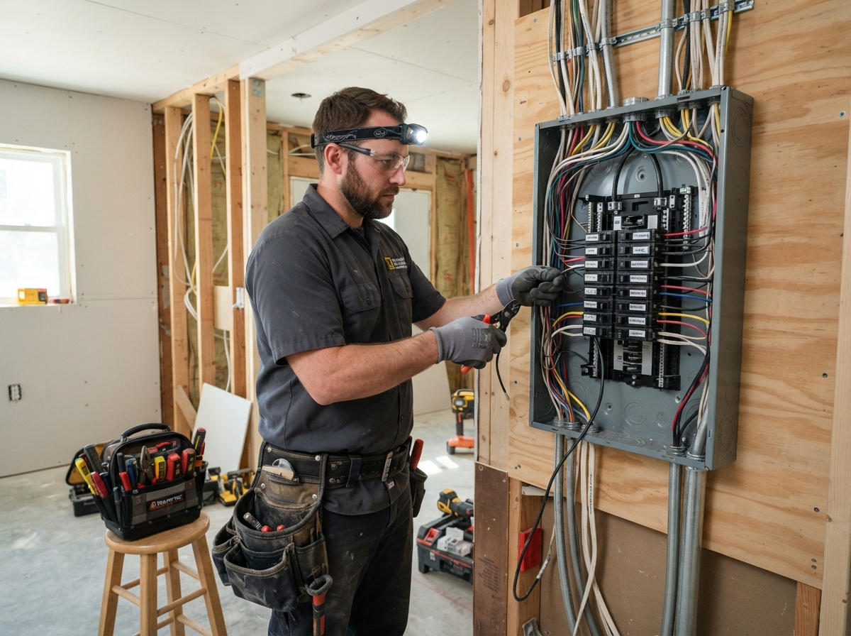 Electrical Work — Yameen Construction