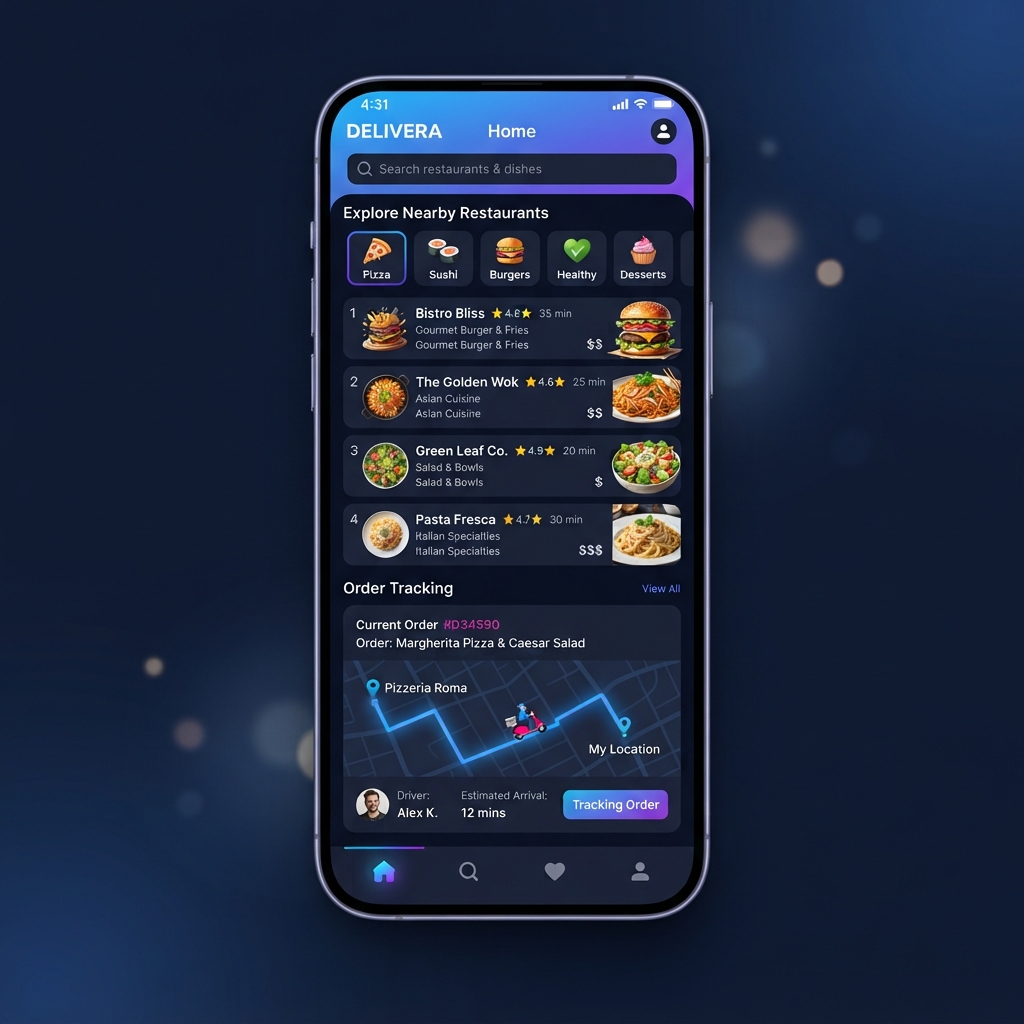 Food Delivery Full Stack Project