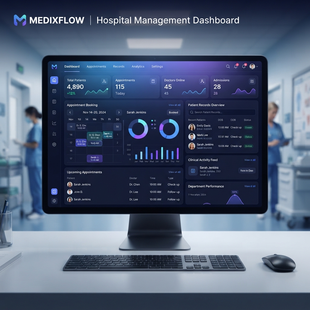 Hospital Management Full Stack Project
