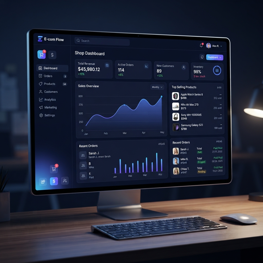 Full Stack E-Commerce Project Training