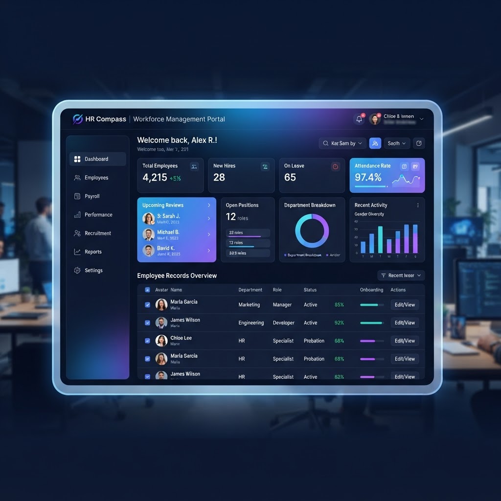 Employee Portal Full Stack Project
