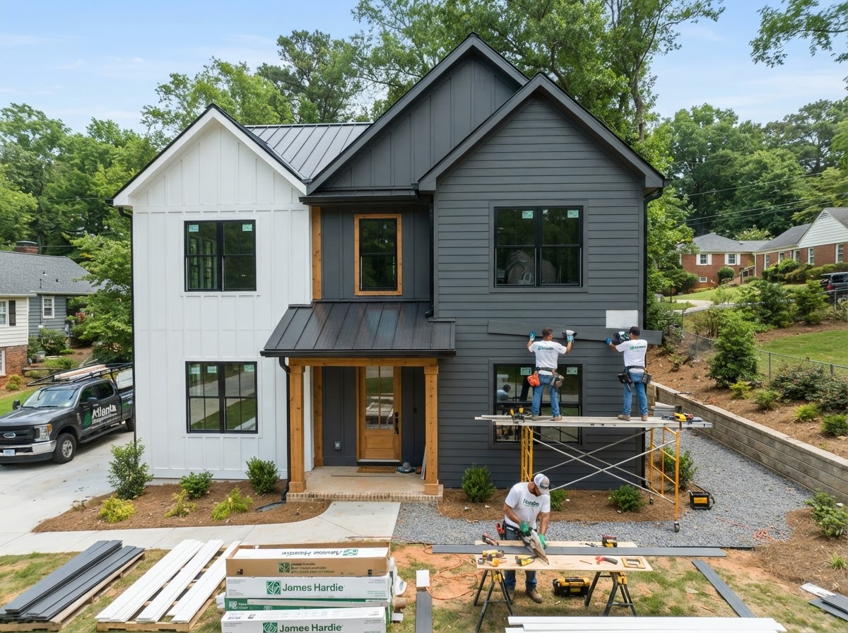 James Hardie Siding Replacement