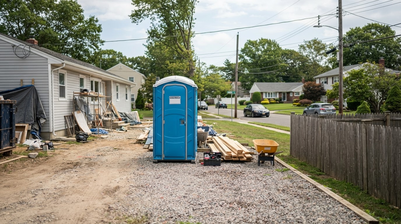 Porta potty rental for an outdoor event in Centereach, NY