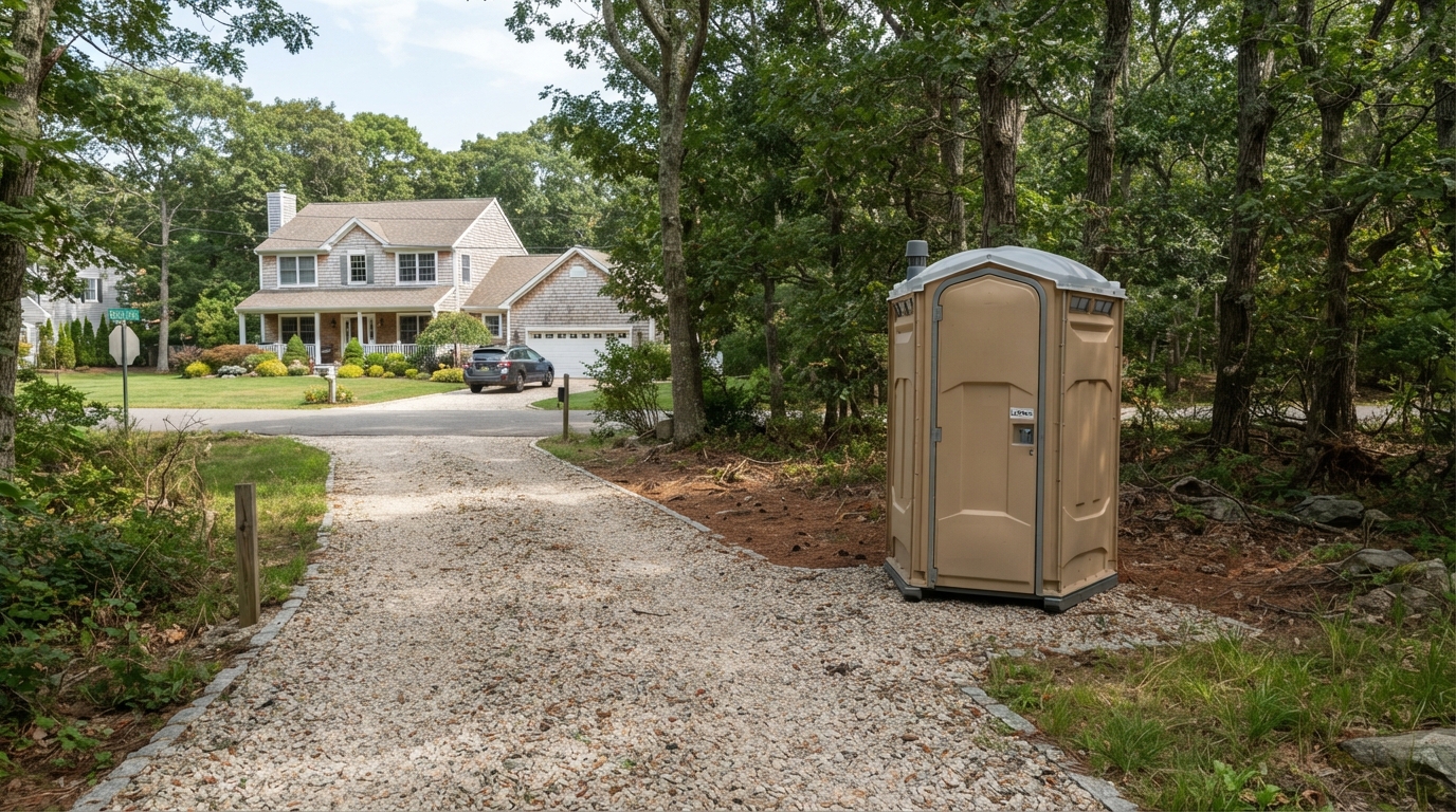 Porta potty rental for an outdoor event in Middle Island, NY
