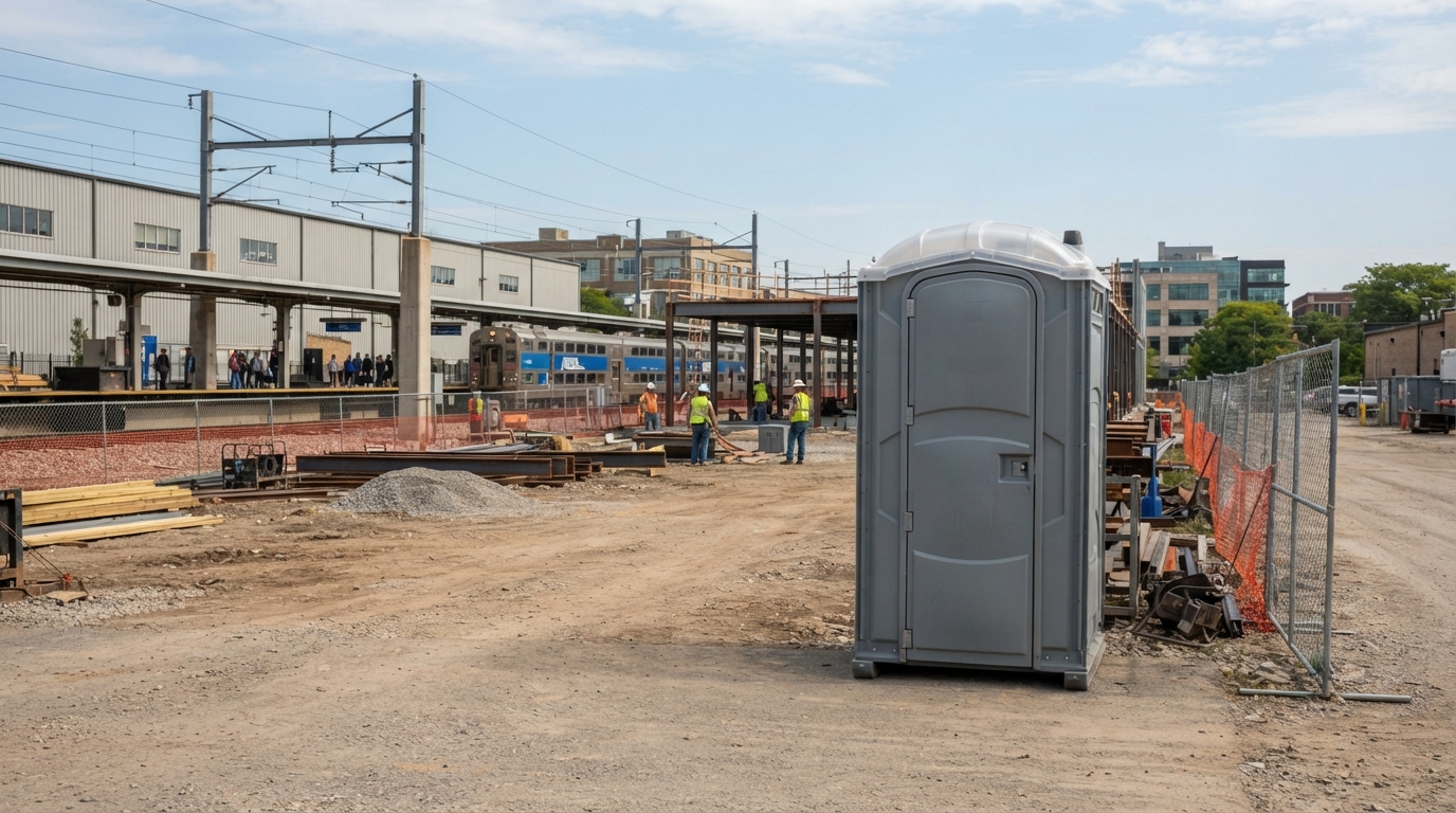 Porta potty rental for an outdoor event in Ronkonkoma, NY