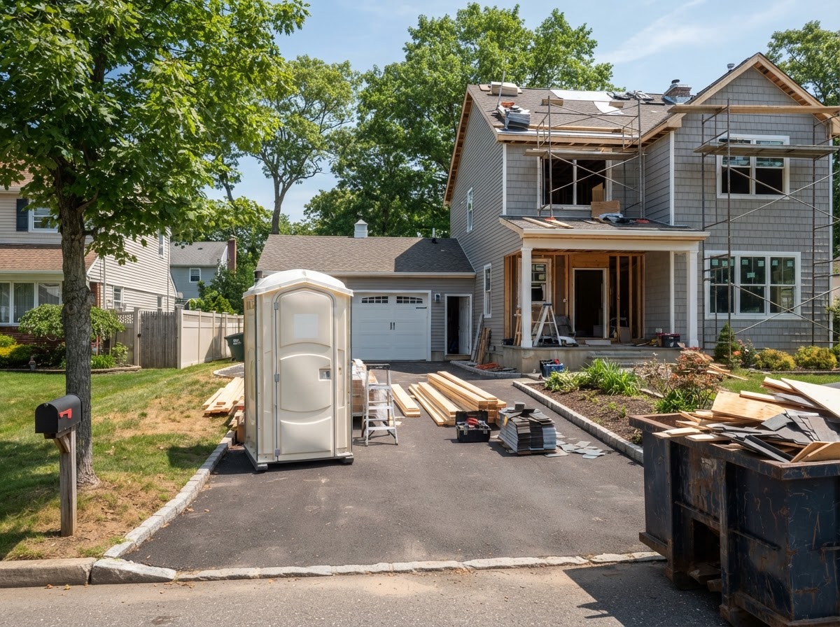 Porta potty rental for an outdoor event in East Islip, NY