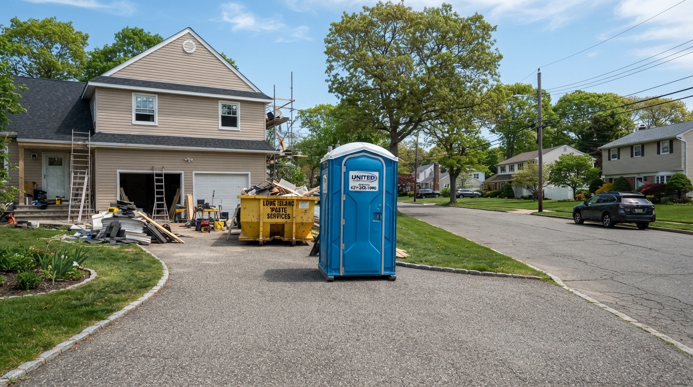 Porta potty rental for an outdoor event in West Islip, NY