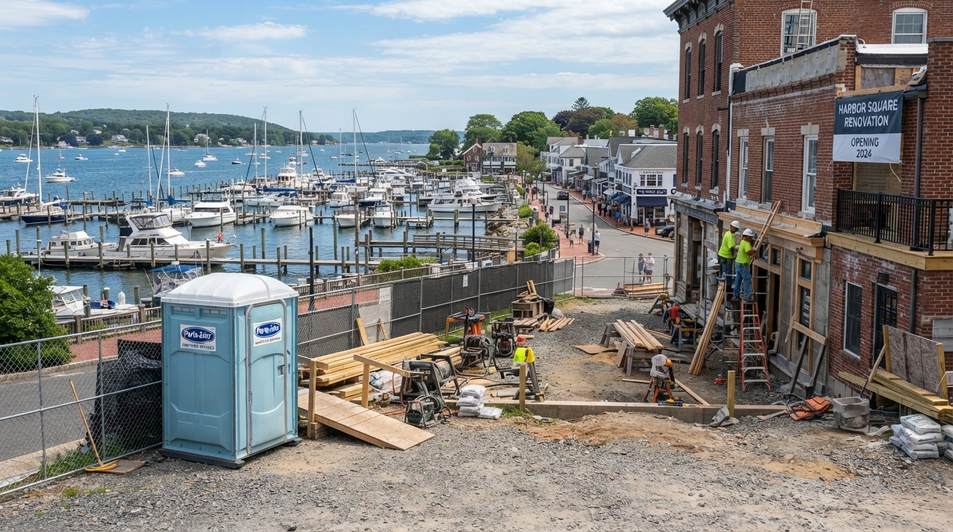 Porta potty rental for an outdoor event in Bay Shore, NY