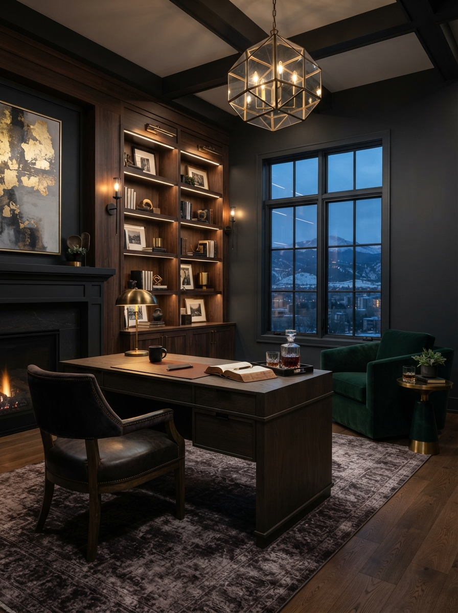 Elegant Denver luxury home exterior - premium real estate photography for home valuation