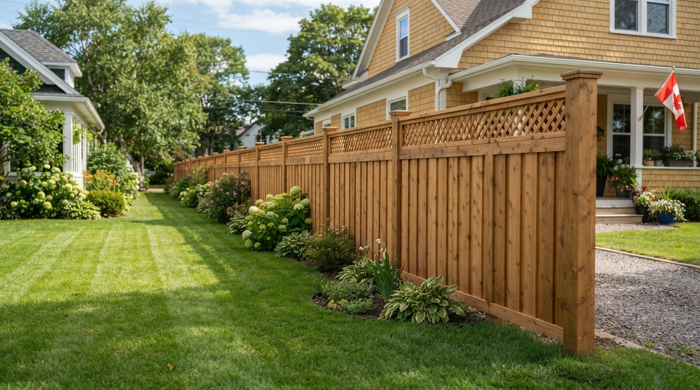 FENCE INSTALLATION IN PEI - O.P. Island Landscaping