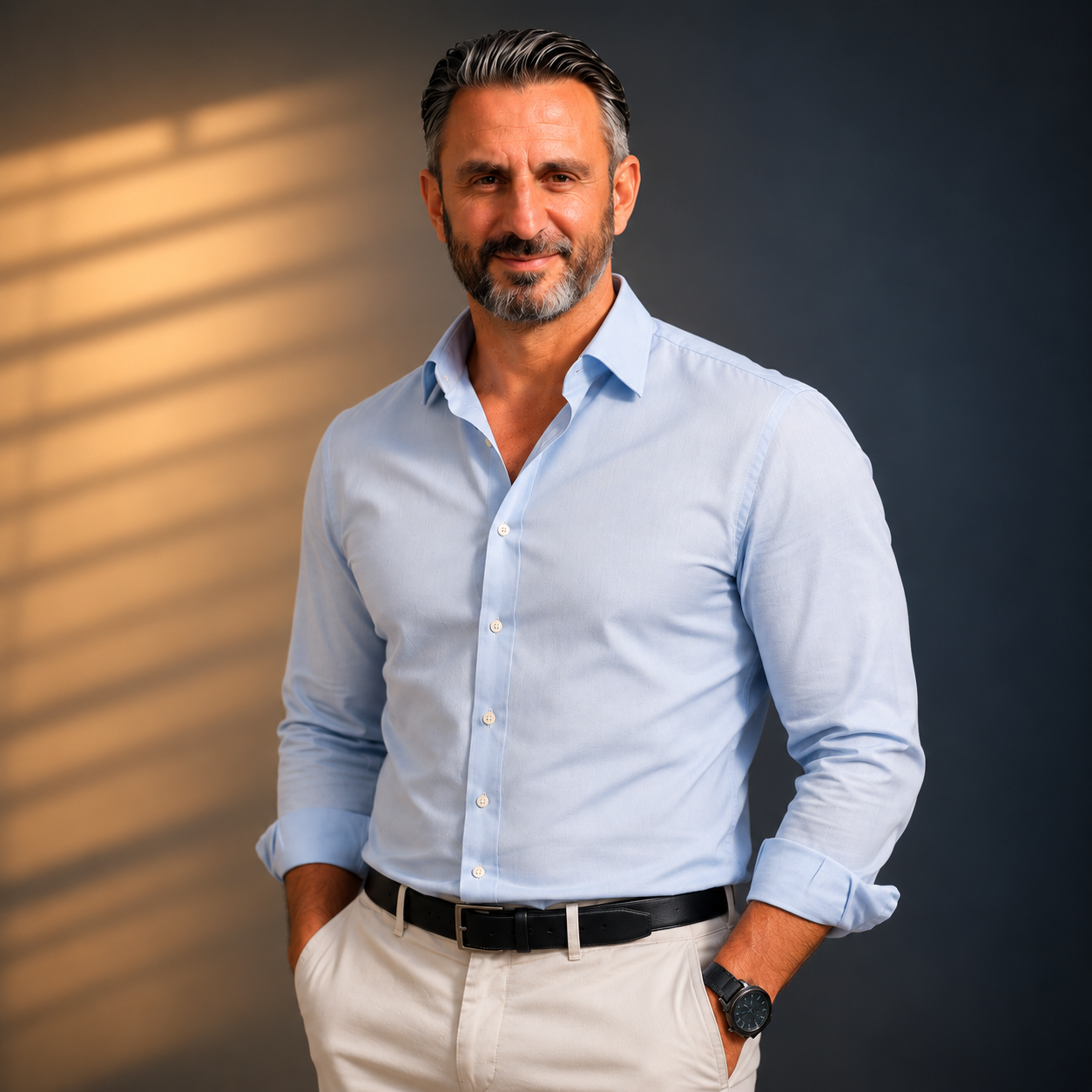 Portrait of the founder, a business owner
