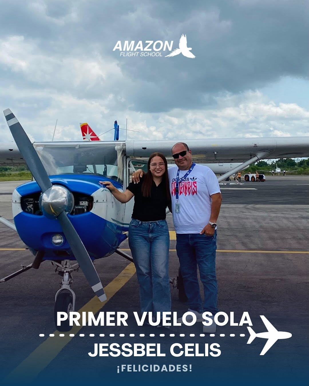 Jessbel Celis, egresado(a) del programa Piloto Privado — Chequeo DGAC en 2024