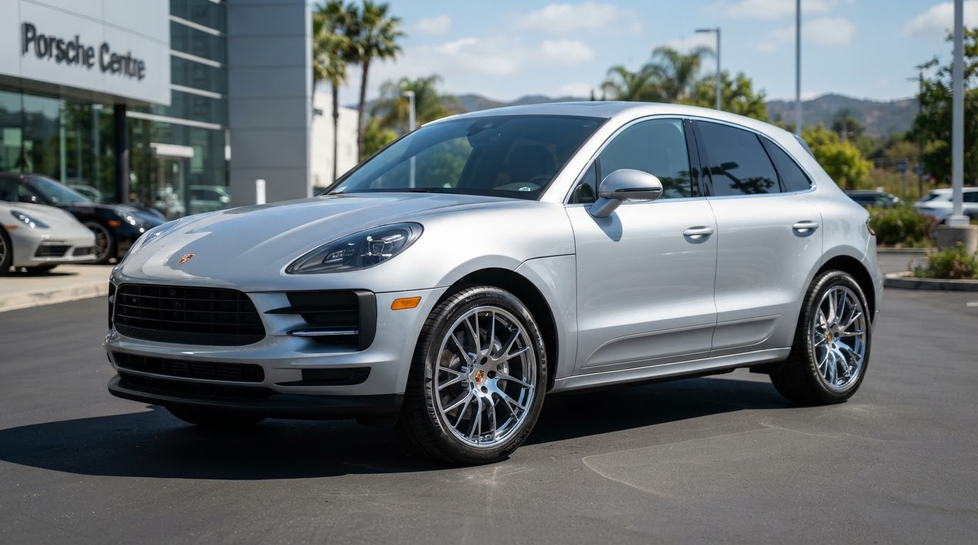 Porsche Macan — Exterior Apex Gloss Finish — after professional valeting by Tidy Job Dundee
