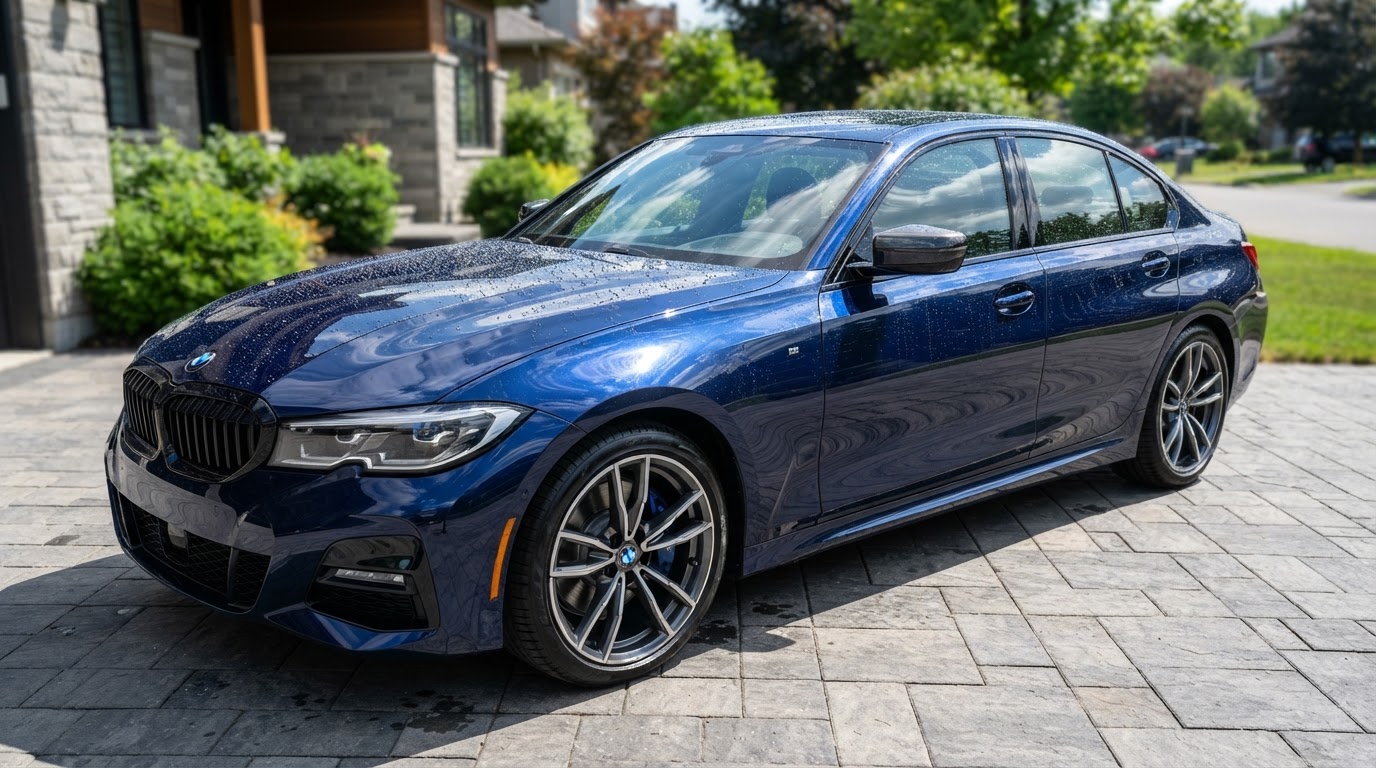 BMW 3 Series — Paint Correction & Ceramic Coating — after professional valeting by Tidy Job Dundee