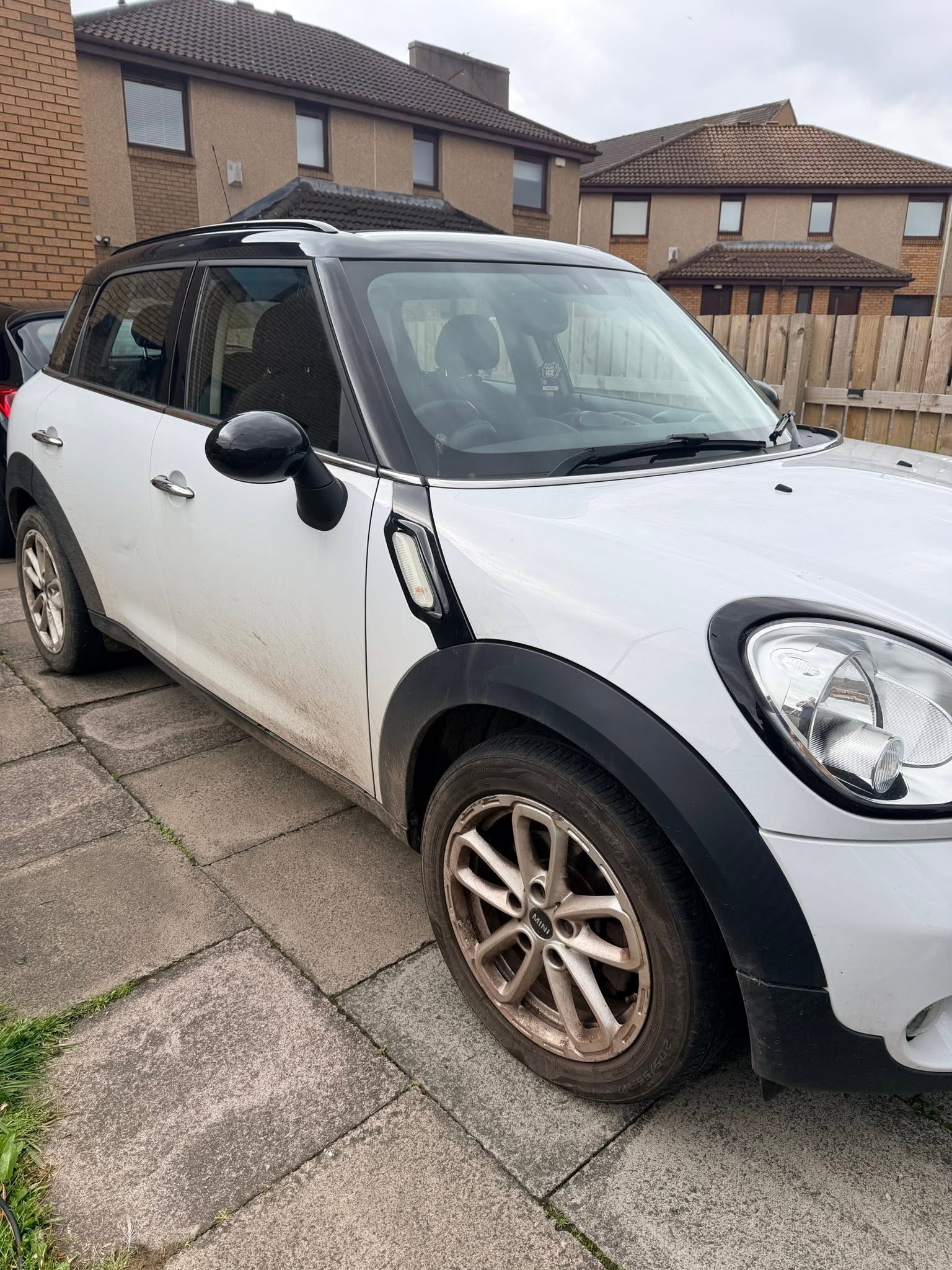 MINI Countryman — Full Exterior Wash & Detail — before valeting, showing dirt and contamination