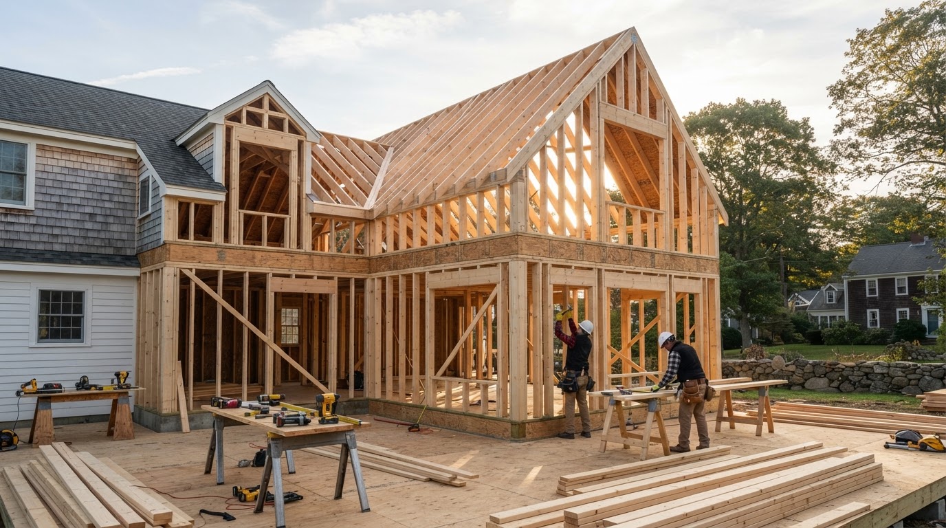 Custom Homes & Additions project by Viveiros Contracting