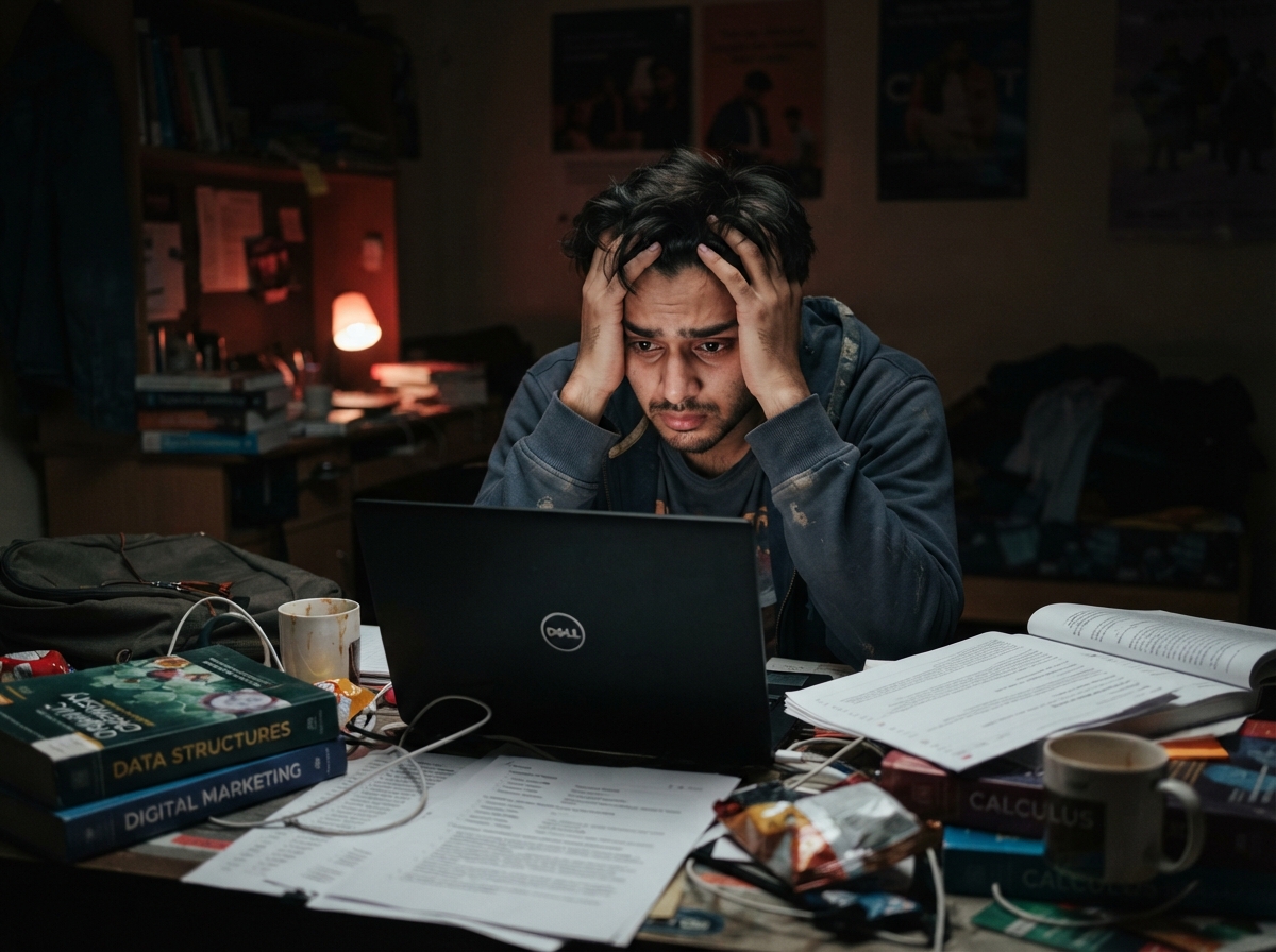 Stressed student learning theory only