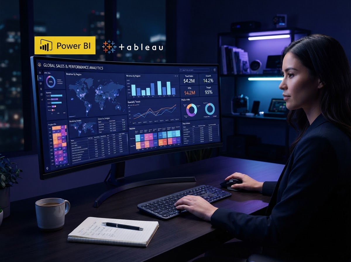 Data Visualization (Power BI / Tableau)
