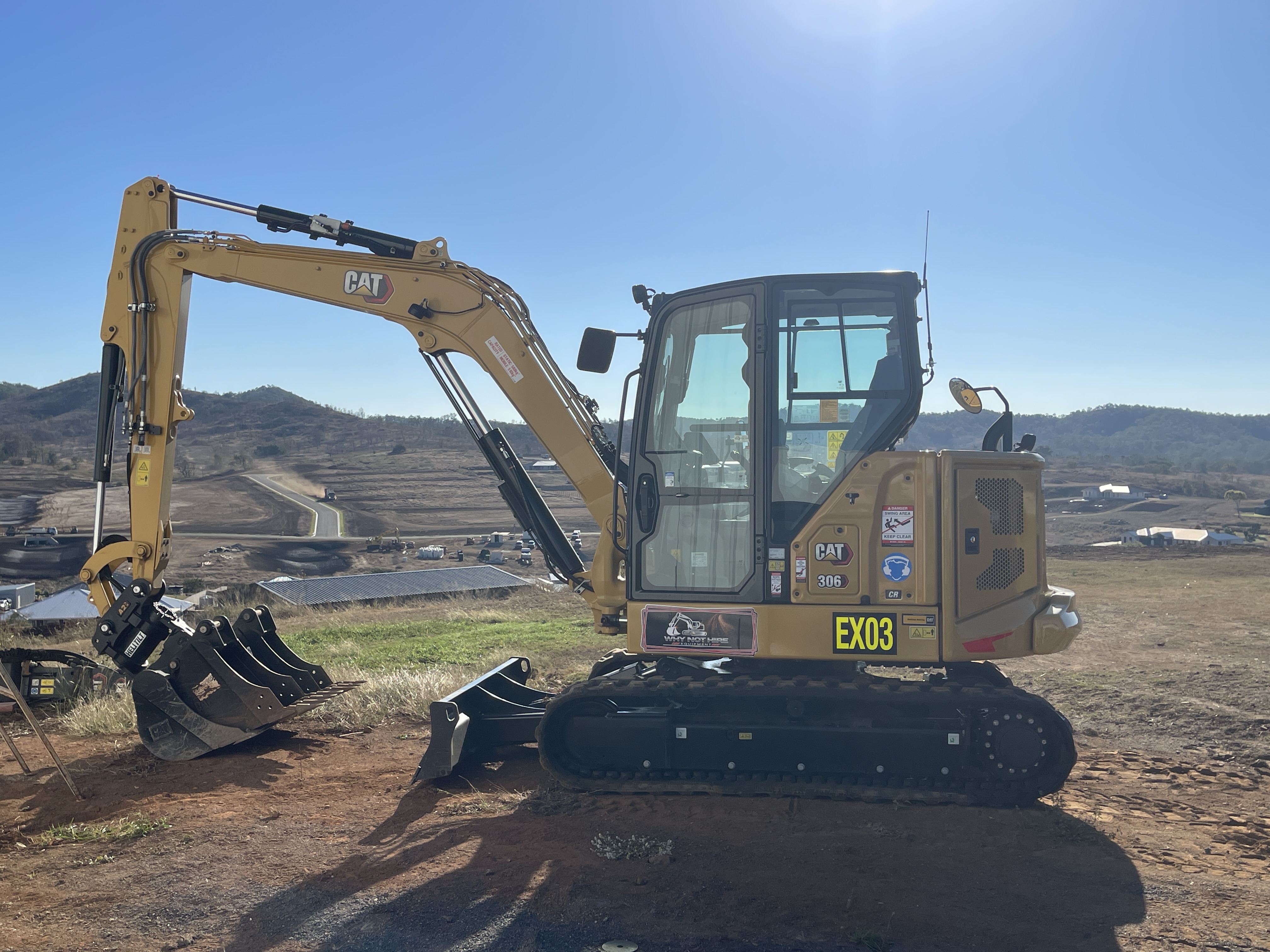 CAT 306 Mini Excavator