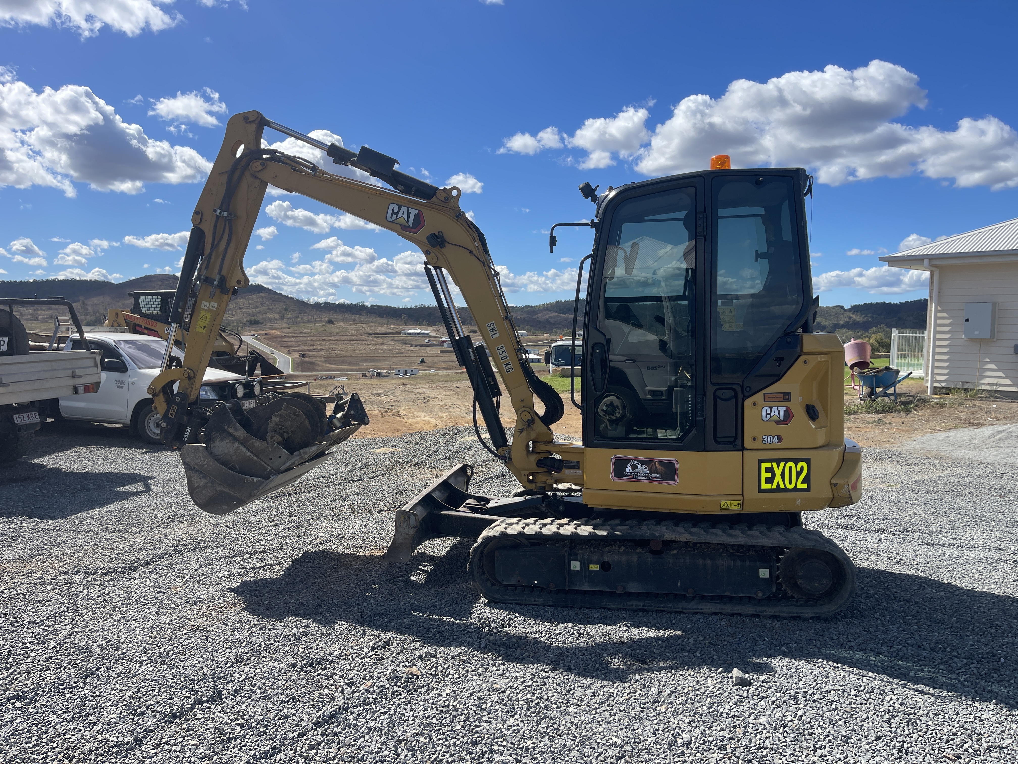 CAT 304 Mini Excavator