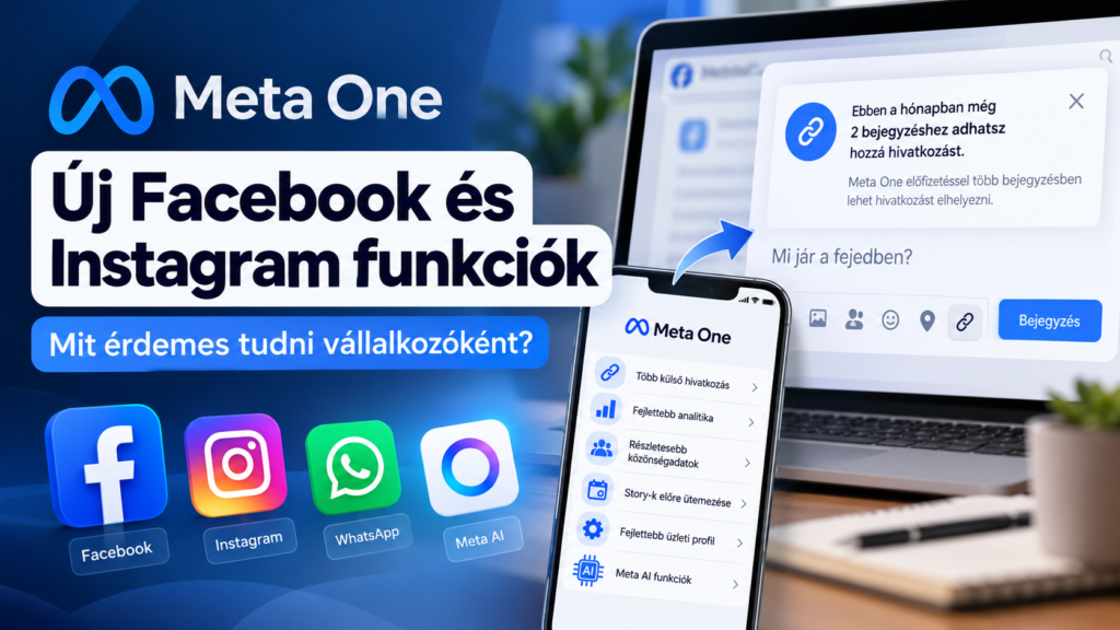 Meta One: új Facebook és Instagram funkciók — Sales Innovo CRM, marketingautomatizáció és AI blog