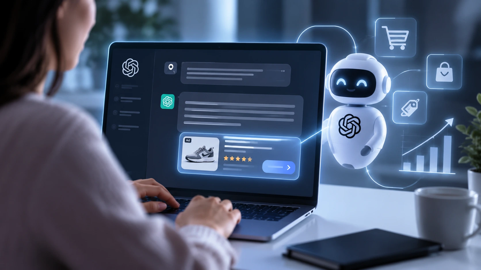 ChatGPT ads and AI-based online advertising