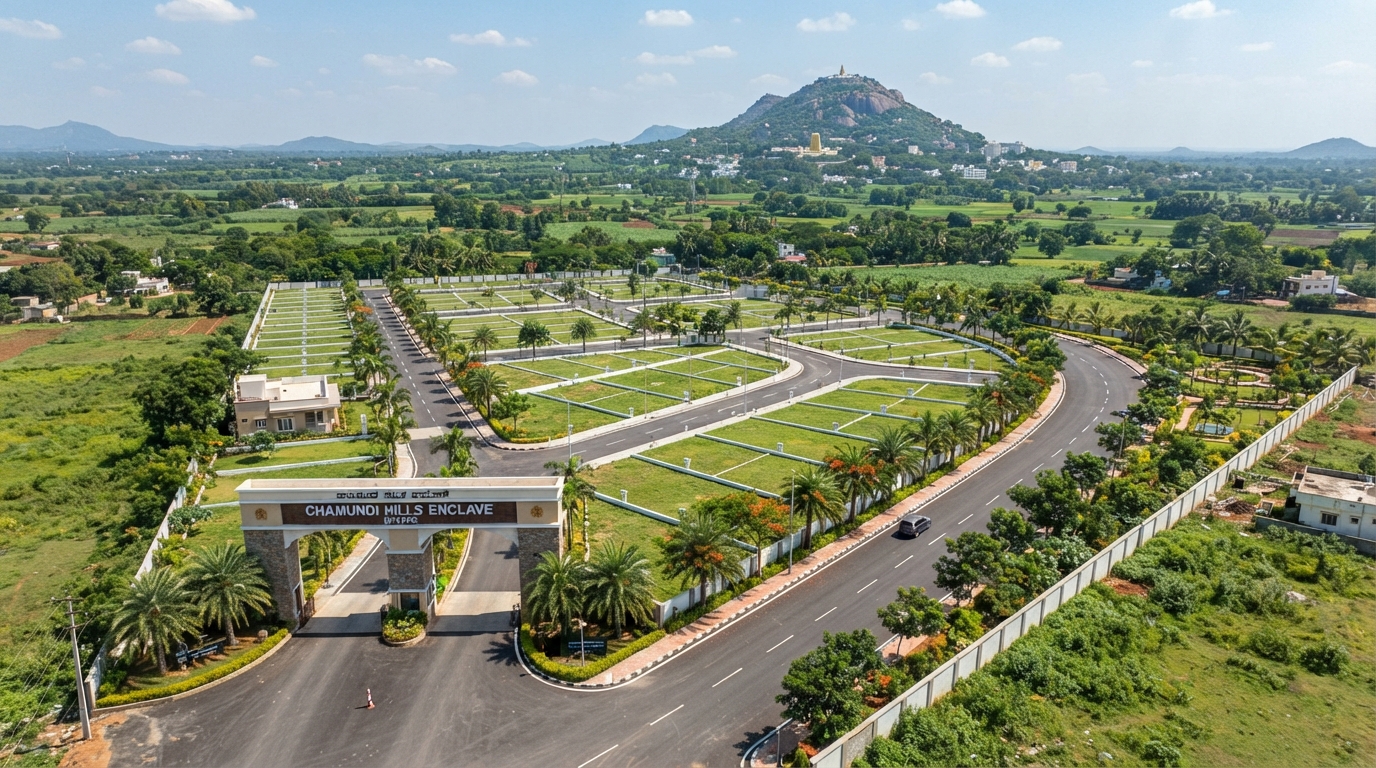 Vyasti Hallmark (Dhatri Nakshatra) — Residential Plotted Development in Varakodu / Bannur Road, Mysore