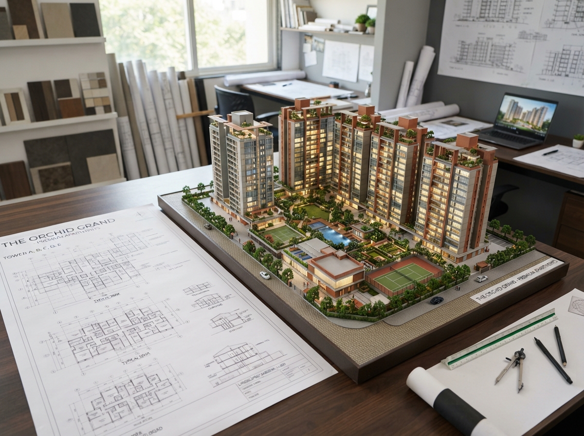 Srimanth Skyline Residences — Apartment Complex in Hebbal, Bangalore