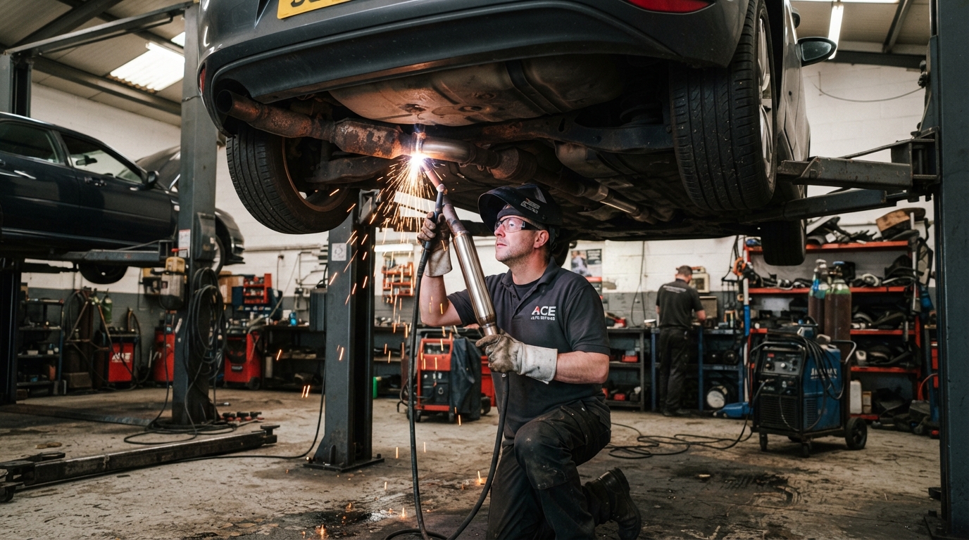 Exhaust Pipe Repair
