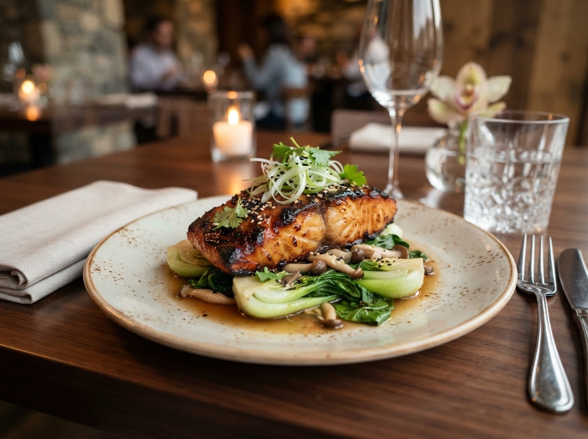 SheeXhie Luxury Cuisine — Grilled Sea Bass