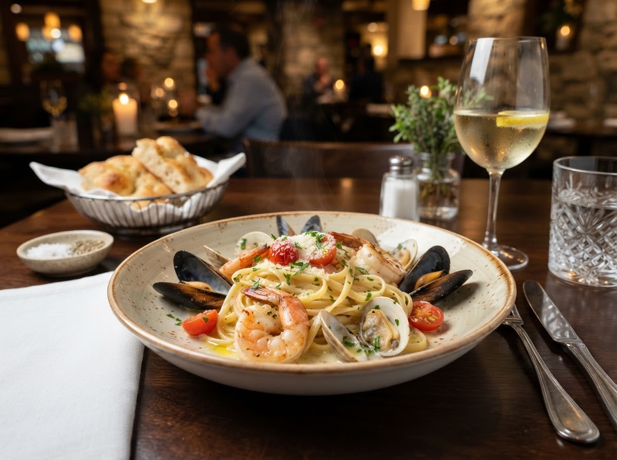 SheeXhie Luxury Cuisine — Seafood Linguine