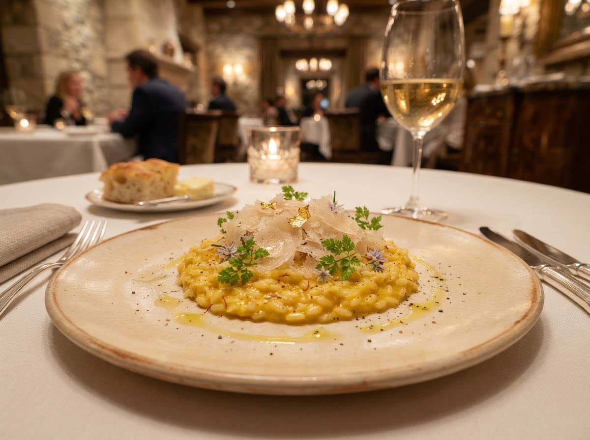 SheeXhie Luxury Cuisine — Saffron Risotto