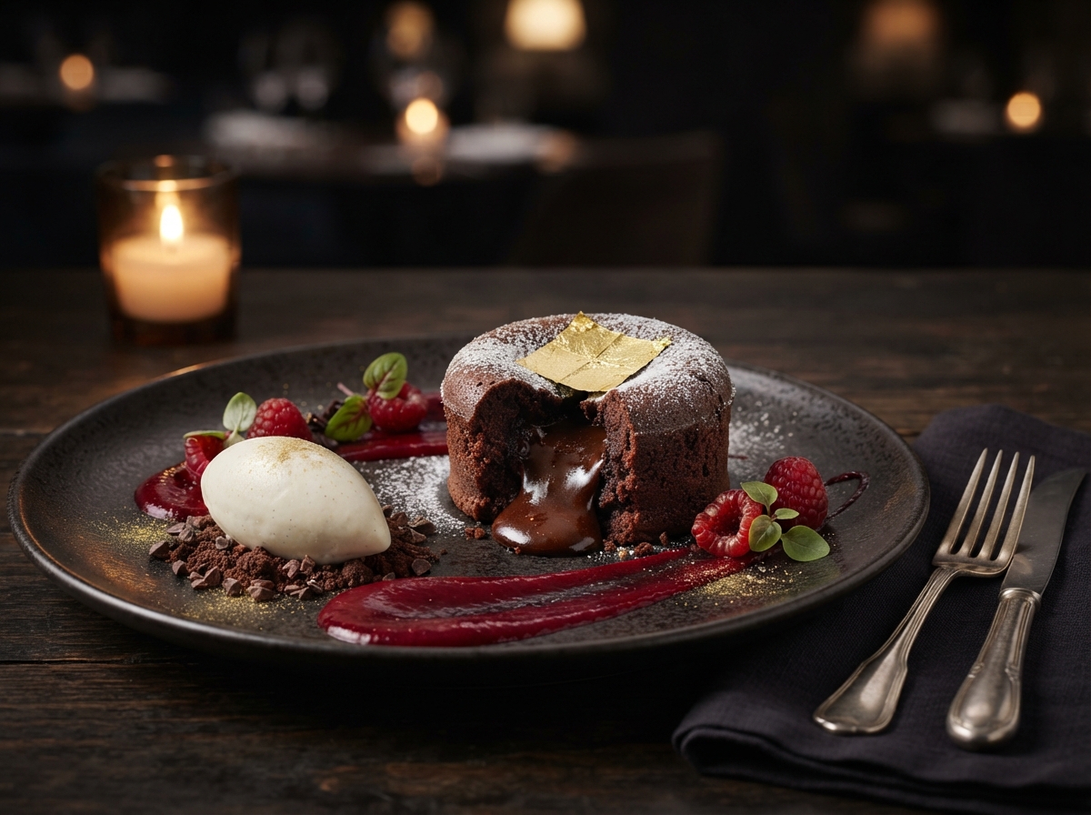 SheeXhie Luxury Cuisine — Chocolate Lava Cake