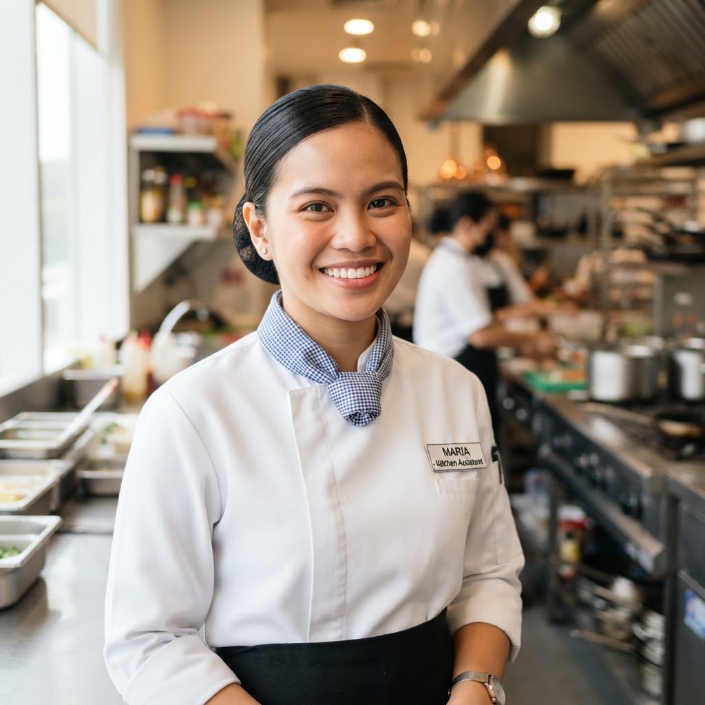 Diego Santos — Kitchen Assistant at SheeXhie Luxury Cuisine