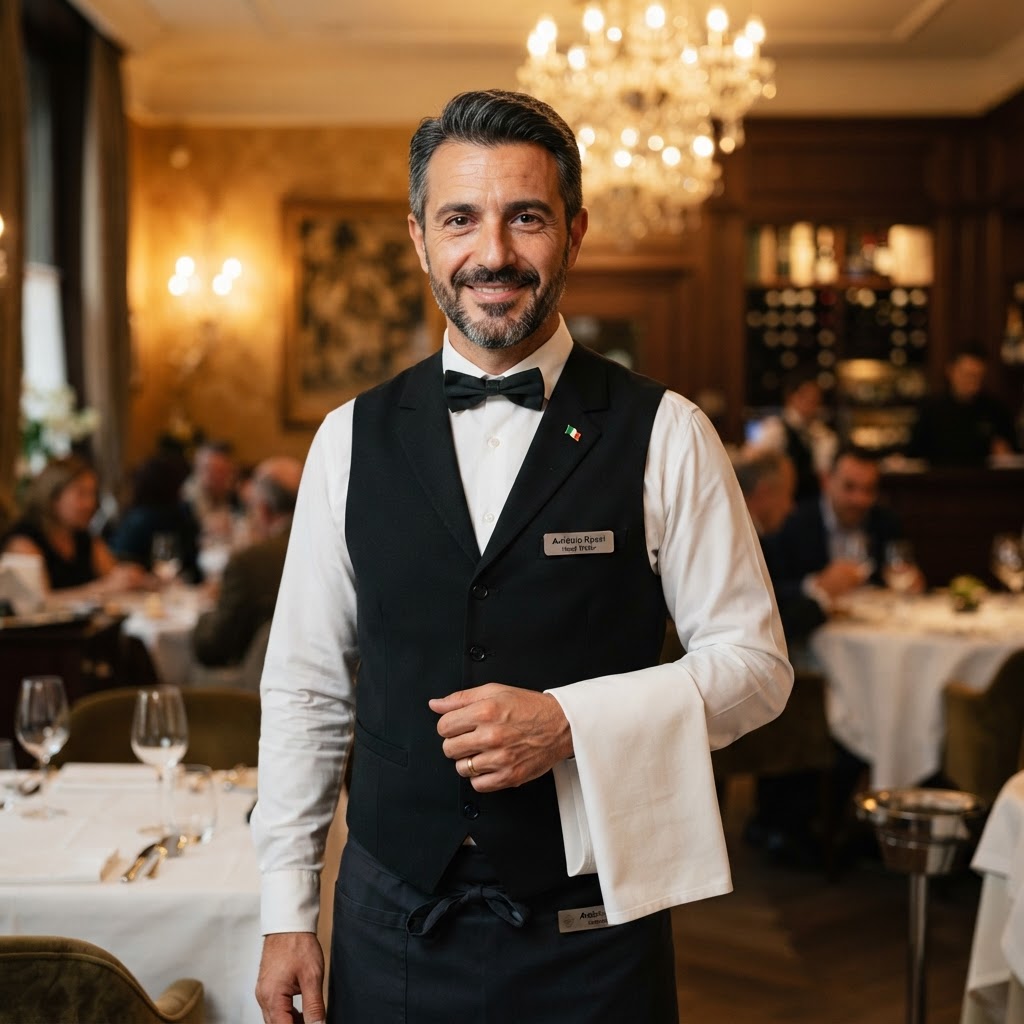 SheeXhie Luxury Cuisine — Head Waiter Antonio