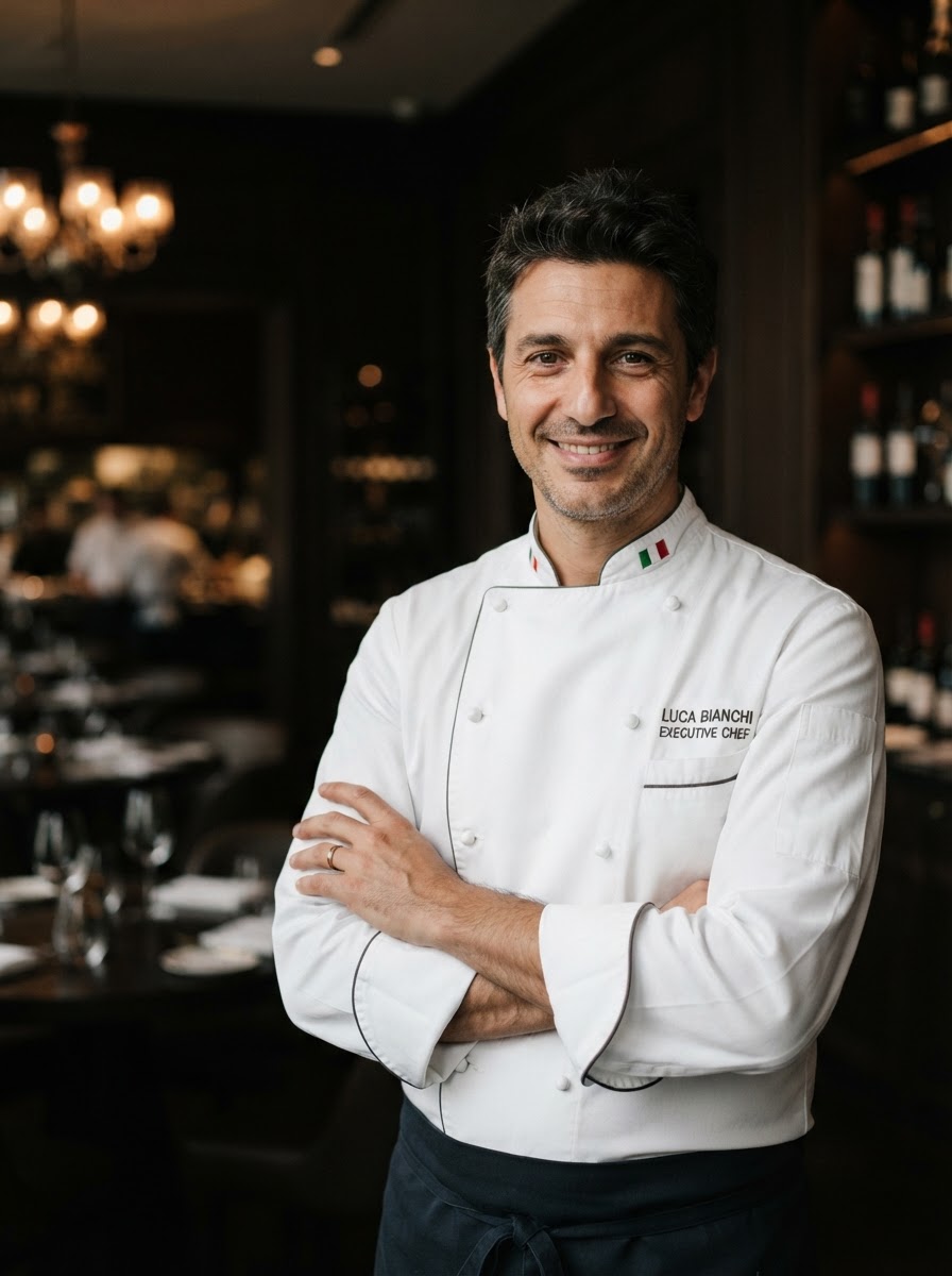 Luca Bianchi — Italian Cuisine Chef at SheeXhie Luxury Cuisine