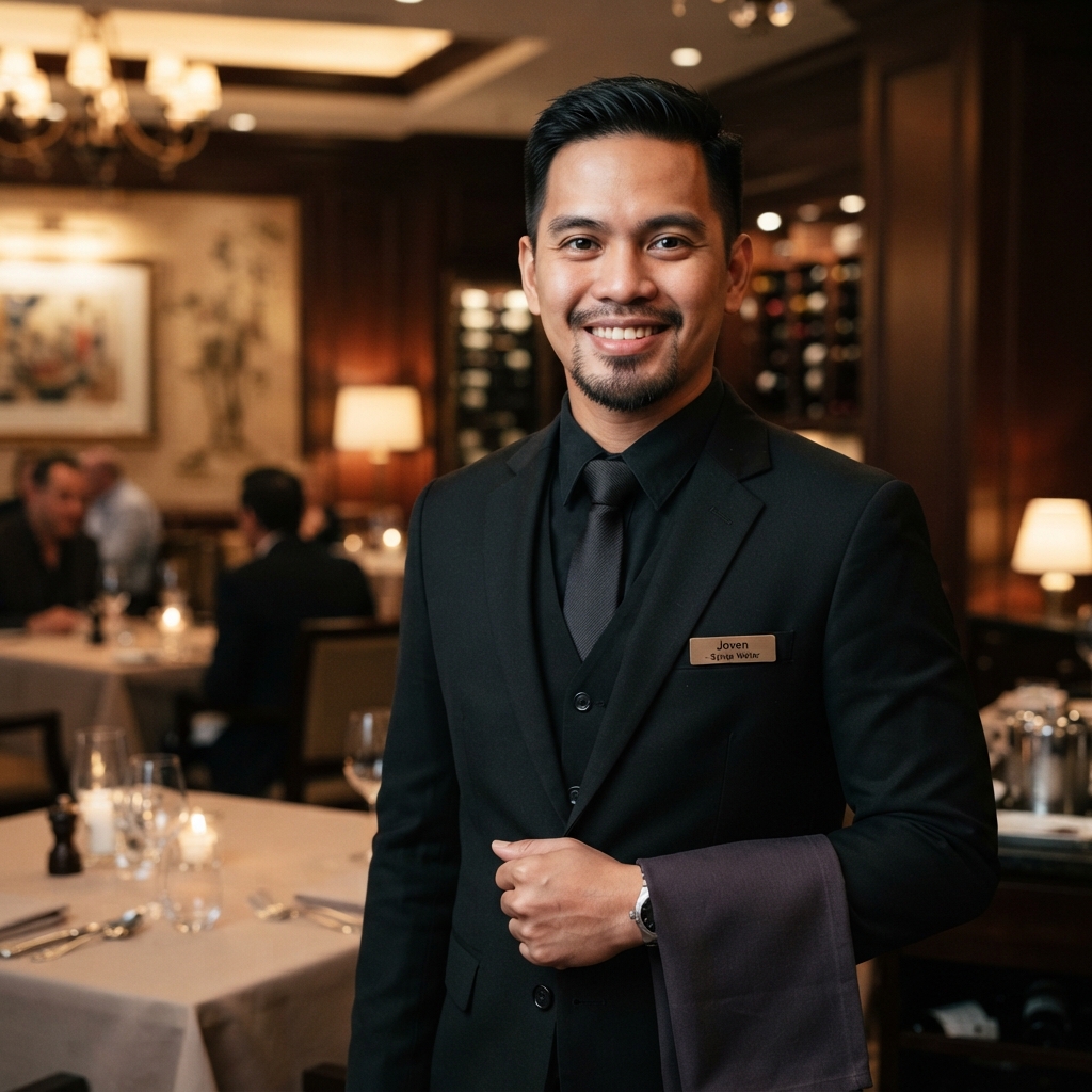 Mateo Garcia — Senior Waiter at SheeXhie Luxury Cuisine