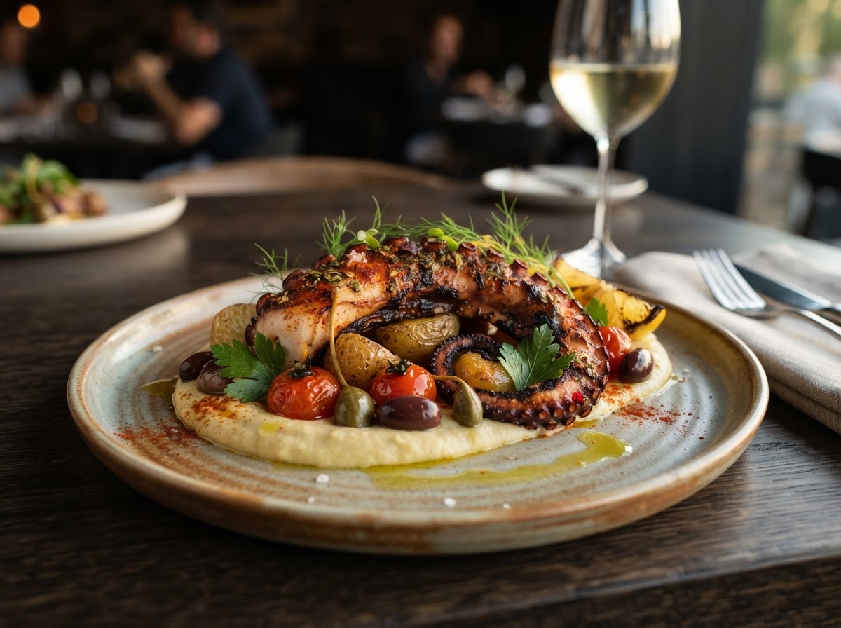 SheeXhie Luxury Cuisine — Grilled Octopus